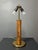 Mid-Century Italian Pencil Reed Rattan Bamboo and Brass Table Lamp, 1960s For Sale - Image 4 of 18