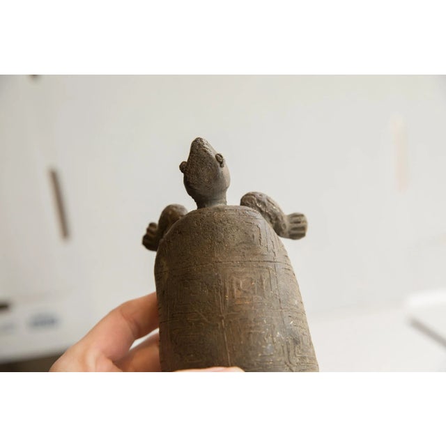 Metal Vintage African Tortoise Sculpture For Sale - Image 7 of 8