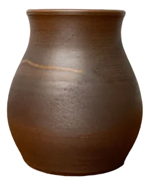 Mid-Century Ceramic Vase Signed H.W., 1960s