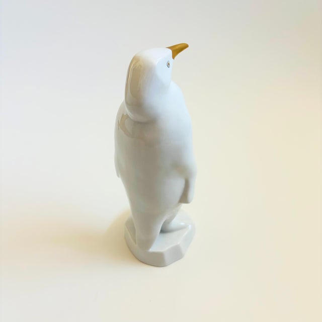 Hollohaza Hungarian Porcelain Penguin For Sale - Image 4 of 9