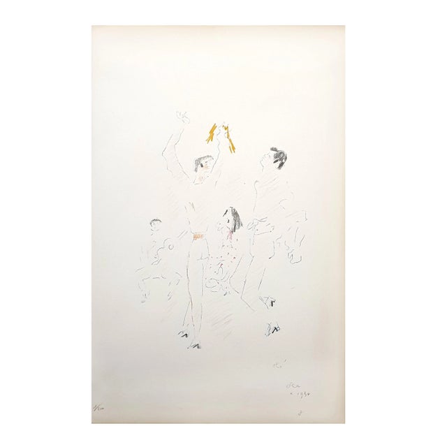 Jean Cocteau, Olé, Lithograph, 1934 For Sale - Image 3 of 10