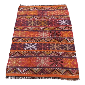 1970s Antique Anatolian Nomadic Rug
