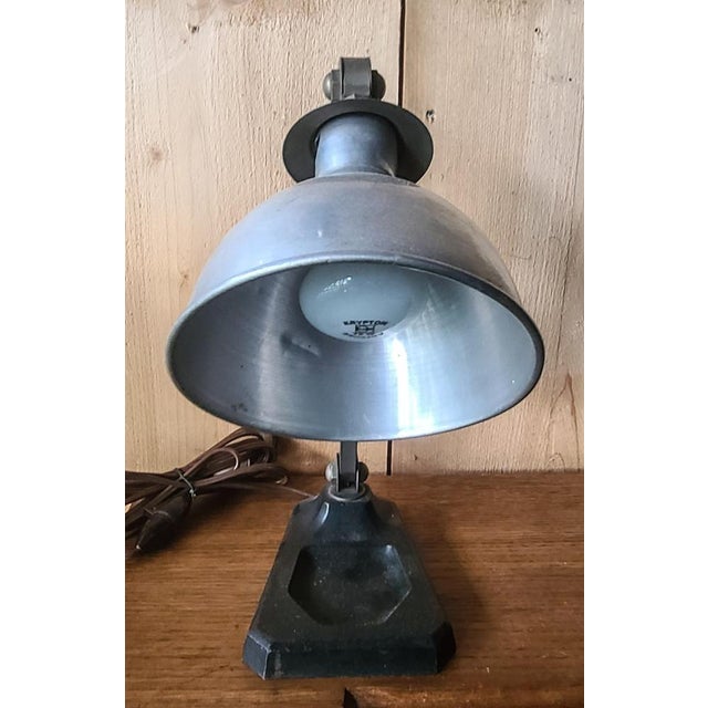 Vintage G.V. Lamp, 1920s For Sale - Image 4 of 12
