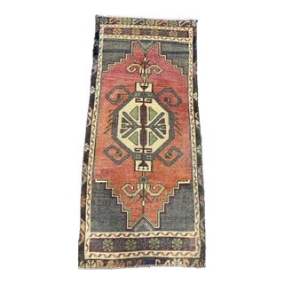 Turkish Yastik Rug 1'8" x 3'8" For Sale