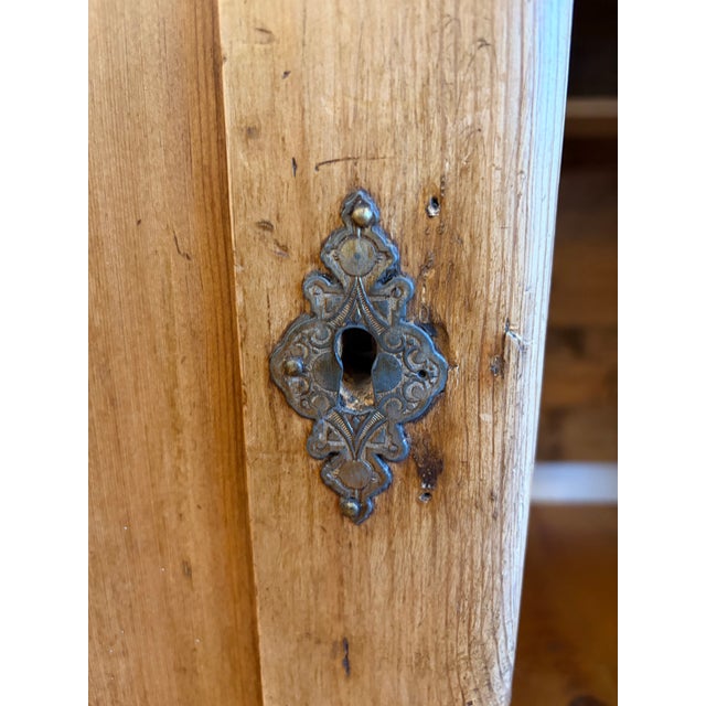 Mid 19th Century Antique European Pine Desk For Sale - Image 5 of 12