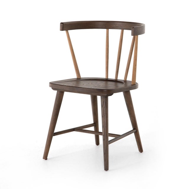 2020s Four Hands Naples Dining Chair - Light Cocoa Oak For Sale - Image 5 of 12