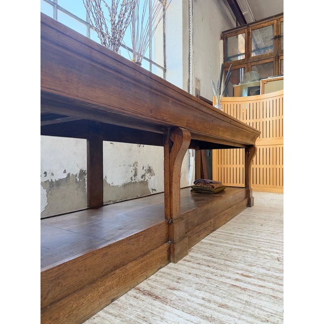 Glovemakers Drapers Table in Oak, 1900 For Sale - Image 14 of 18