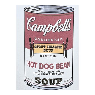 After Andy Warhol, Campbell's Soup - Hot Dog Bean, 1980s, Lithograph For Sale