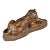 Vintage j.l. Boulton Bronze-Clad Reclining Tiger Sculpture For Sale