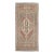 Oriental Hand Knotted Vintage Turkish Mini Rug 1'8" x 3'4" For Sale