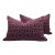 Pink Aztec Pillows- A Pair For Sale
