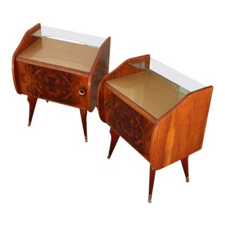 Italian Nightstands Attributed to Paolo Buffa - a Pair For Sale