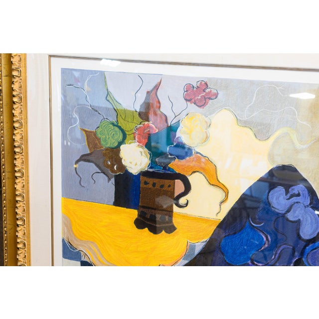 Figurative Itzchak Tarkay Le Fiance Signed 1990 Signed Color Serigraph on Paper 235/350 For Sale - Image 3 of 8