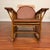 Vintage Oak & Cane Mission Style Rocking Chair With New Leather Cushions For Sale In Seattle - Image 6 of 18