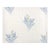 Jane Shelton Blue Astor Lily Cotton Fabric- 2 Yards For Sale