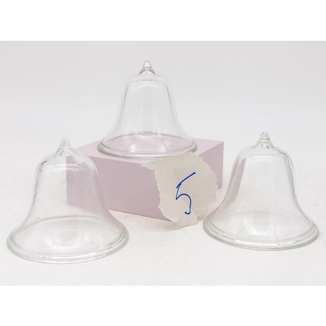 Transparent Set of 3 Glass Garden Cloches, English Mid 20th C. For Sale - Image 8 of 8
