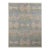 Rug & Kilim’s Scandinavian Style Rug in Green, Blue and Beige Geometric Pattern - 12x16 For Sale