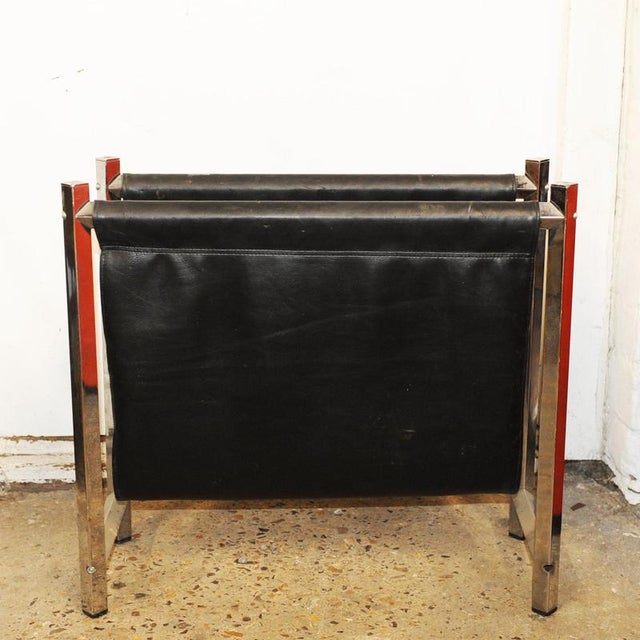 A vintage magazine rack from the 1960s. Design period - 1960 to 1969 style - mid-century detailed condition - good...
