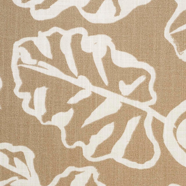 Contemporary SAMPLE - Schumacher Del Mar Indoor/Outdoor Fabric In Wheat For Sale - Image 3 of 4