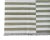 Not Yet Made - Made To Order Handmade Cotton Area Rug Vegetable Dyed Olive Green and White Up Down Striped Rug-9'x12' For Sale - Image 10 of 11