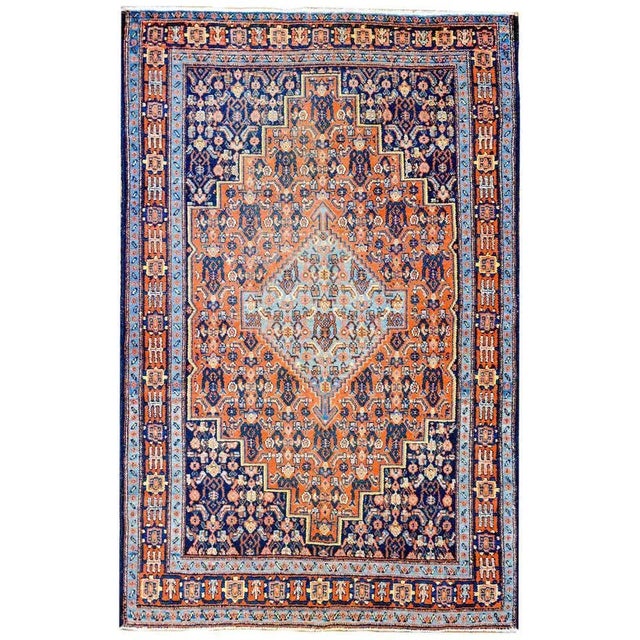 Early 20th Century Seneh Rug For Sale In Chicago - Image 6 of 6