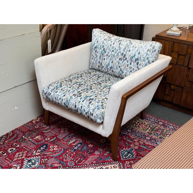 Mid-Century Modern Four Hands Dash Chair For Sale - Image 3 of 12