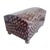 A charming vintage decorative box wrapped in faux reptile material with a striking scaled pattern in rich lilac and deep...
