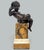 Absolutely stunning French chisel cast Patinated Bronze Classical standing scantily clad Cherub. First half of the...