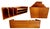 1960s Mid Century Modern Danish Teak Wood Desk Organizer by Pedersen & Hansen For Sale - Image 11 of 12