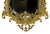 Rococo Vintage French Brass Wall Mirror, 1960s For Sale - Image 3 of 9