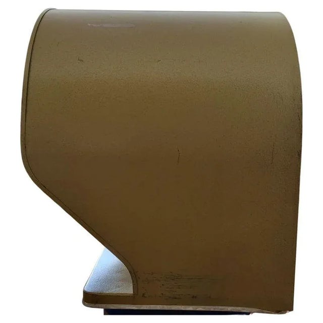 French Soundproofed Phone in Gold Metal from Otelec, 1970 For Sale - Image 4 of 9