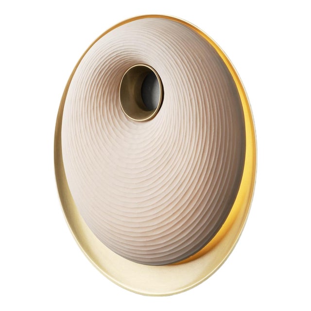 Contemporary Holly Hunt Torus Sconce For Sale