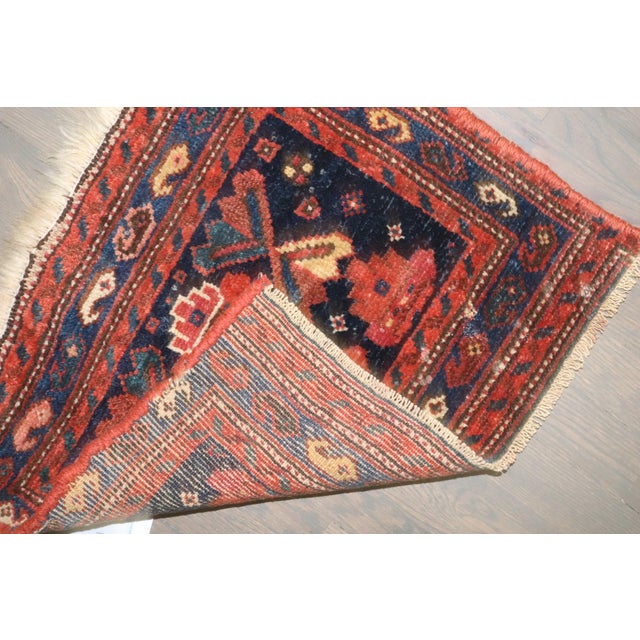 Persian Kurd Persian Mini Rug no. j4042 For Sale - Image 3 of 3