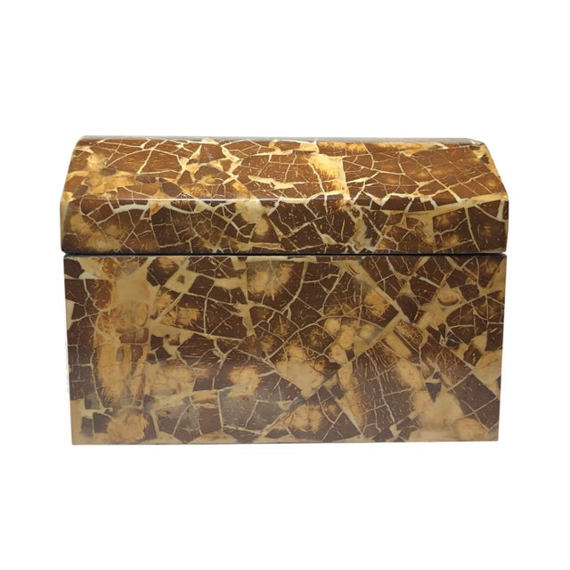 Paint 1970s Domed Top Horn Box For Sale - Image 7 of 7