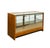 Art Deco Vintage Glass Top Shelves Storage Display Showcase Cabinet For Sale - Image 3 of 17
