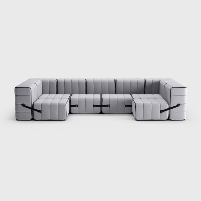 Not Yet Made - Made To Order Flexible U-Sofa from Ambivalenz, Set of 15 For Sale - Image 5 of 5