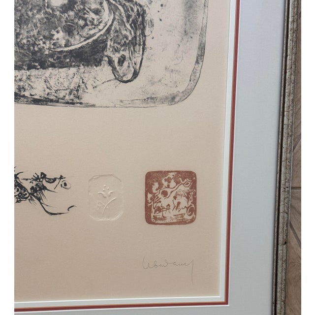 Hoi Lebadang Horses #V c.1974 Artist Proof For Sale - Image 4 of 12