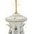 Late 20th Century A Pair of Vintage 1980s Hand-Painted Blue and White Toleware Table Lamps - For Sale - Image 5 of 12