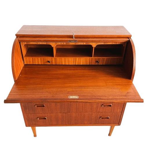 Vintage Danish Desk by Egon Ostergaard, 1960s For Sale - Image 13 of 17