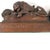 Metal 1930's Lion of Lucerne Bronze Finish Metal Bookends by Jennings Brothers Usa-a Pair For Sale - Image 7 of 12