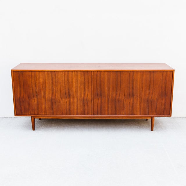 Wood Arne Vodder for Sibast 1960s Danish Modern Dresser, Triennale Collection For Sale - Image 7 of 15