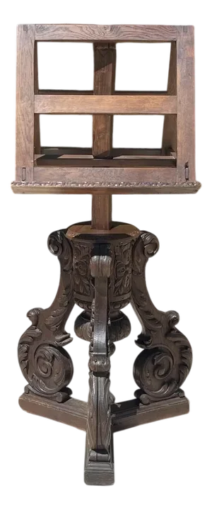 Carved Oak Lectern