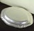 1970s 1970’s Vintage/New Silverplate Oval Shaped Platter With Running Gadroon Applied Border For Sale - Image 5 of 15