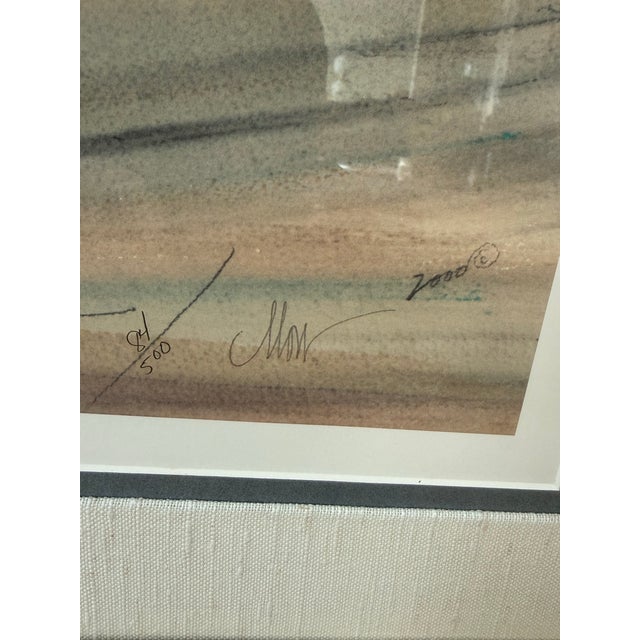 Printmaking Materials The Sentry - Rare Limited Edition Lithograph by P Buckley Moss - 84/500 For Sale - Image 7 of 10