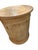 Tan 1980s Henredon Charles X Collection Burlwood Drum Side Table Nightstand Cabinet For Sale - Image 8 of 15