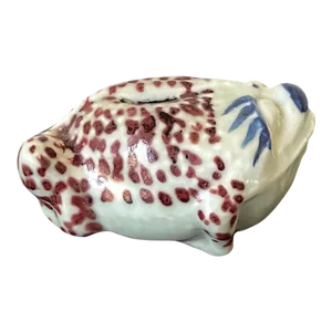Early 20th Century Korean Ceramic Frog Form Water Dropper