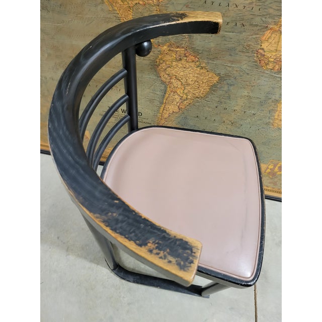 Wood Vintage Secessionist "Fledermaus" Chair by Joseph Hoffman for Thonet For Sale - Image 7 of 12