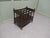 English Walnut Canterbury Magazine Stand For Sale - Image 4 of 7
