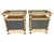 Hollywood Regency Vintage Split Bamboo Nightstands, a Pair, Coastal, Boho / Hollywood Regency, Organic For Sale - Image 3 of 12