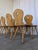 Vintage Tyrolean Farmhouse Heart Cutout Wooden Dining Chairs, 1970s, Set of 8 For Sale - Image 18 of 18